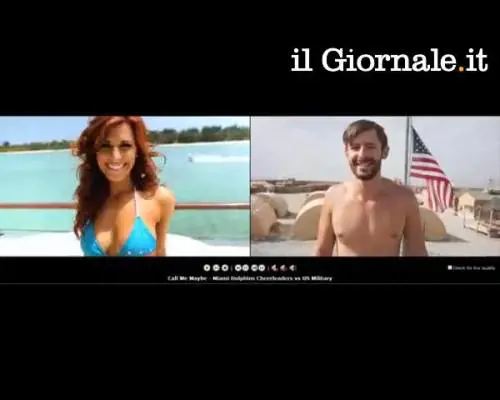 Call Me Maybe nella versione di marines e cheerleaders