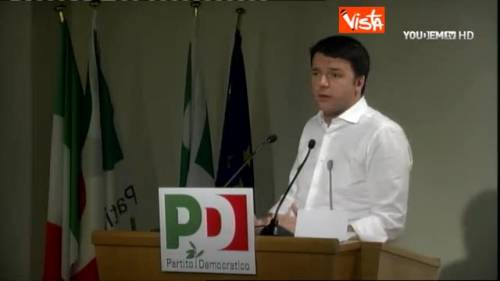 Renzi: "Grillo si asciuga con la politica"