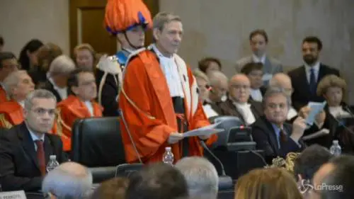 Canzio: "Contro i giudici infamante gogna mediatica"