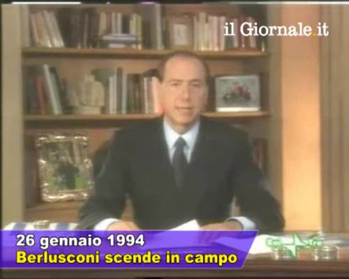 1994, la discesa in campo di Silvio Berlusconi