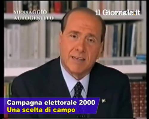 2000, Berlusconi chiede una scelta di campo