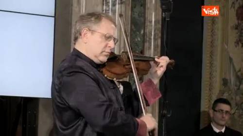 Shoa, il violinista Mintz suona al Quirinale