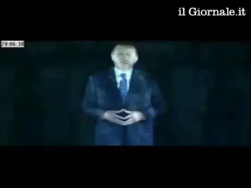 Erdogan, proiettato il suo ologramma al comizio di partito