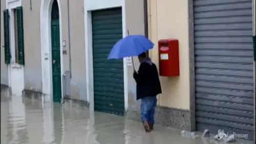 Maltempo: 25 evacuati a Ponsacco nel pisano
