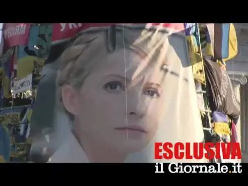 Kiev, comizio in piazza Maidan