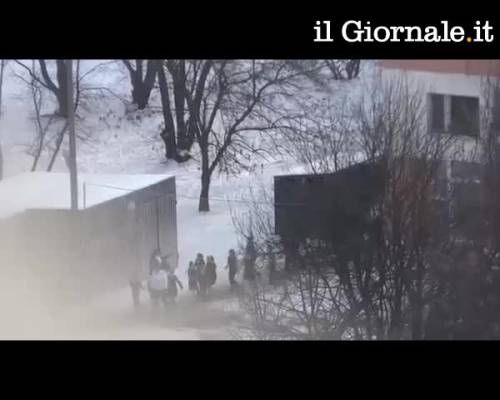 Mosca, ecco il video del sequestro degli studenti