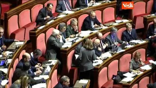 Al Senato raccolta firme contro lo strappo di Grasso