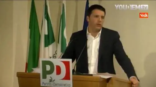 Renzi cita L'attimo fuggente: "Bisogna mettersi in gioco"