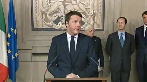 Renzi accetta l'incarico