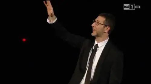 Blitz di due precari al Festival di Sanremo