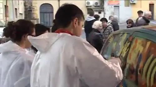 Al Festival di Sanremo la "Crash art"