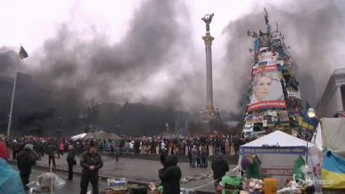 Kiev, scontri senza sosta 