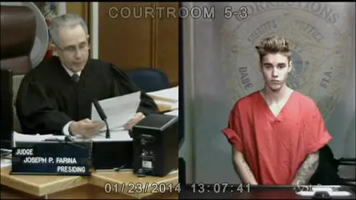 I guai non finiscono mai per Justin Bieber