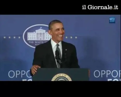 Obama scherza: "Stiamo sviluppando Iron Man"