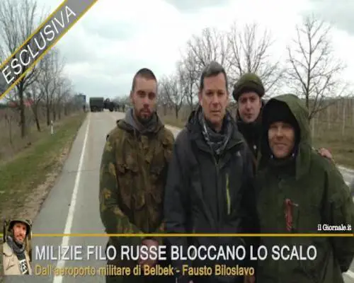 Belbek: milizie filo russe bloccano l'aeroporto militare