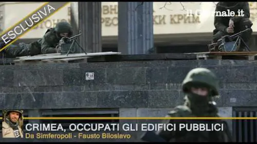 Simferopoli, occupati gli edifici pubblici