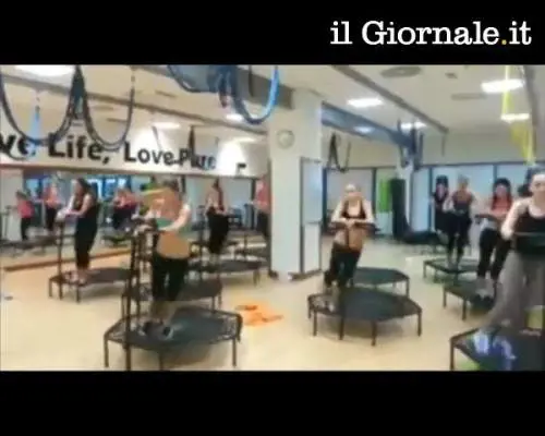 L'allenamento in palestra diventa una cavalcata