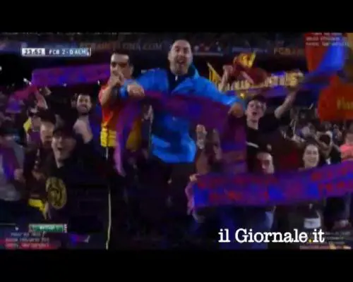 Messi, punizione incredibile