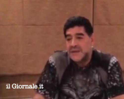 Maradona a Sorrentino: "Sono io a ringraziare te"