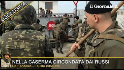 Nella caserma circondata dai russi