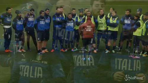 L'Italia contro la Spagna schiera Osvaldo