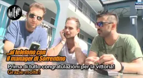 Le Iene e "la grande bufala" a Sorrentino