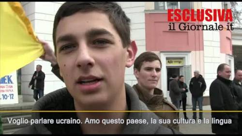 Alexander, 16 anni: "Non ho paura dei russi, la Crimea deve restare ucraina"