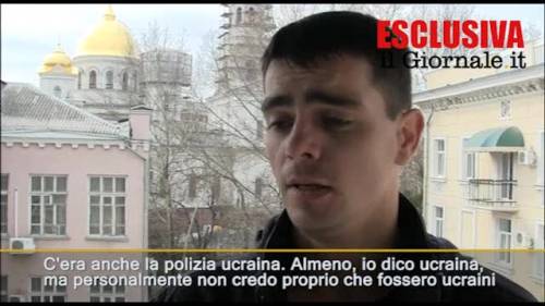 Igor: "Io, picchiato senza motivo dalle milizie filo-russe"