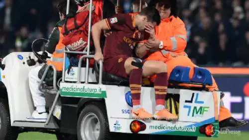 Lesione al crociato per Strootman. Out 9 mesi?