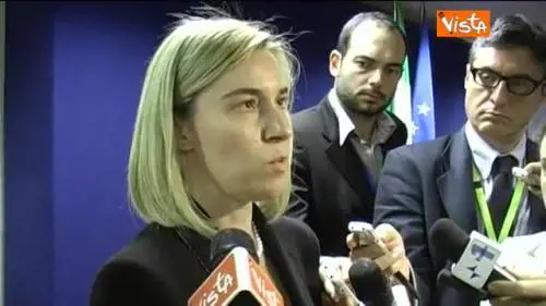 Mogherini: "L'Ucraina non sia il nuovo muro di Berlino"