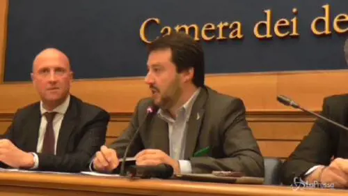 Salvini: "ad aprile fronte europeo con Le Pen"