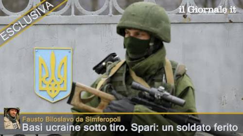 Basi ucraine sotto tiro. Un soldato morto