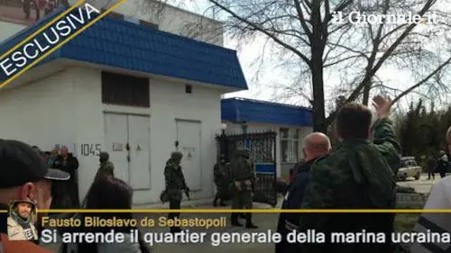 Sebastopoli, si arrende marina ucraina