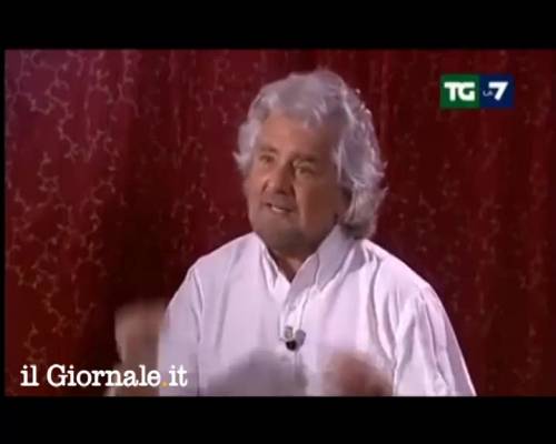 Grillo: "Bersani fu mandato al massacro"