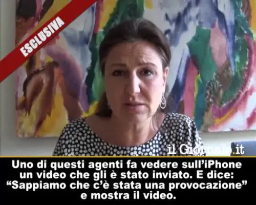 La deputata: "Cecchini mandati a provocare"