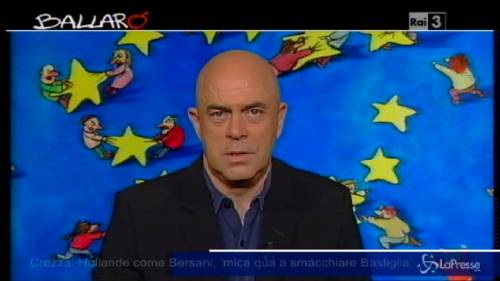 Crozza: "Hollande perdente di sinistra, ricorda Bersani"
