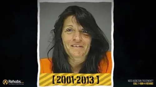 Ecco come la droga sfigura i volti