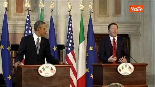 Renzi a Obama: "Yes we can vale anche per noi"