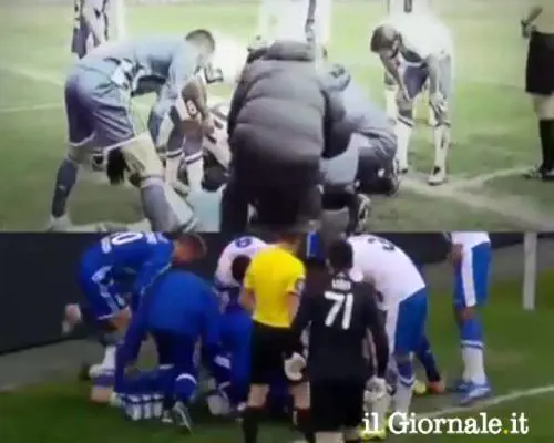 Kankava salva la vita ad un avversario della Dinamo Kiev
