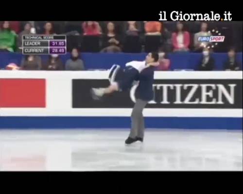 Pattinaggio, trionfo del duo Cappellini-Lanotte sul ghiaccio di Tokyo