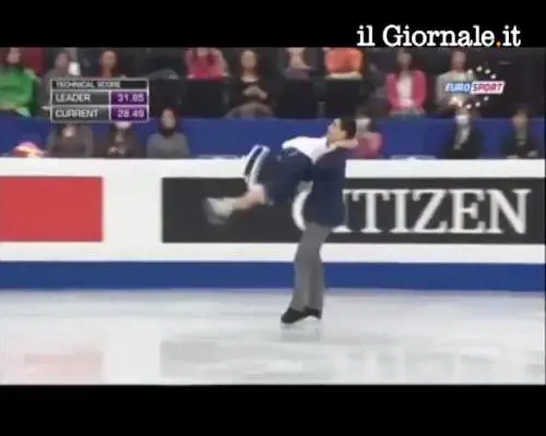 Pattinaggio, trionfo del duo Cappellini-Lanotte sul ghiaccio di Tokyo