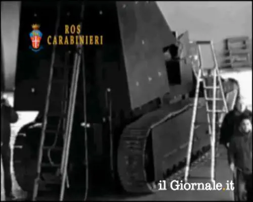 I secessionisti lavorano al carro armato