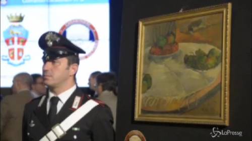 Carabinieri recuperano tele di Gauguin e Bonnard