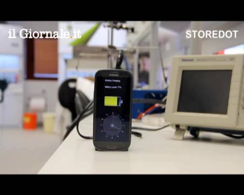 Storedot, la batteria per smartphone che si carica in 30''