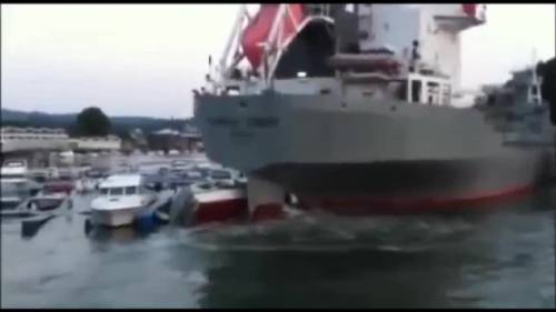 Quando la nave sbaglia a "parcheggiare"