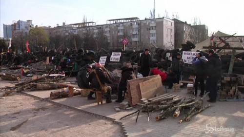 Ucraina, scontri tra forze Kiev e filo-russe: 3 morti