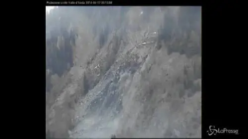 Frana il Mont de La Saxe