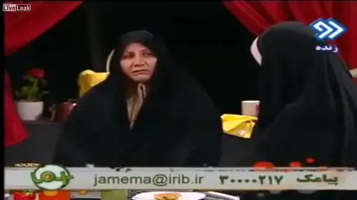 Incidente in diretta alla tv iraniana