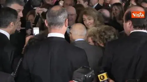 I "selfie" con Napolitano