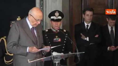 Napolitano: "Sindacati facciano di più"